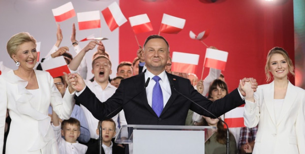 Wybory prezydenckie 2020 Exit poll Andrzej Duda 50 4 proc głosów