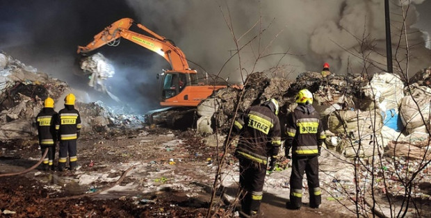 Pożar w Pionkach Prokuratura przesłuchała zatrzymanego 45 latka